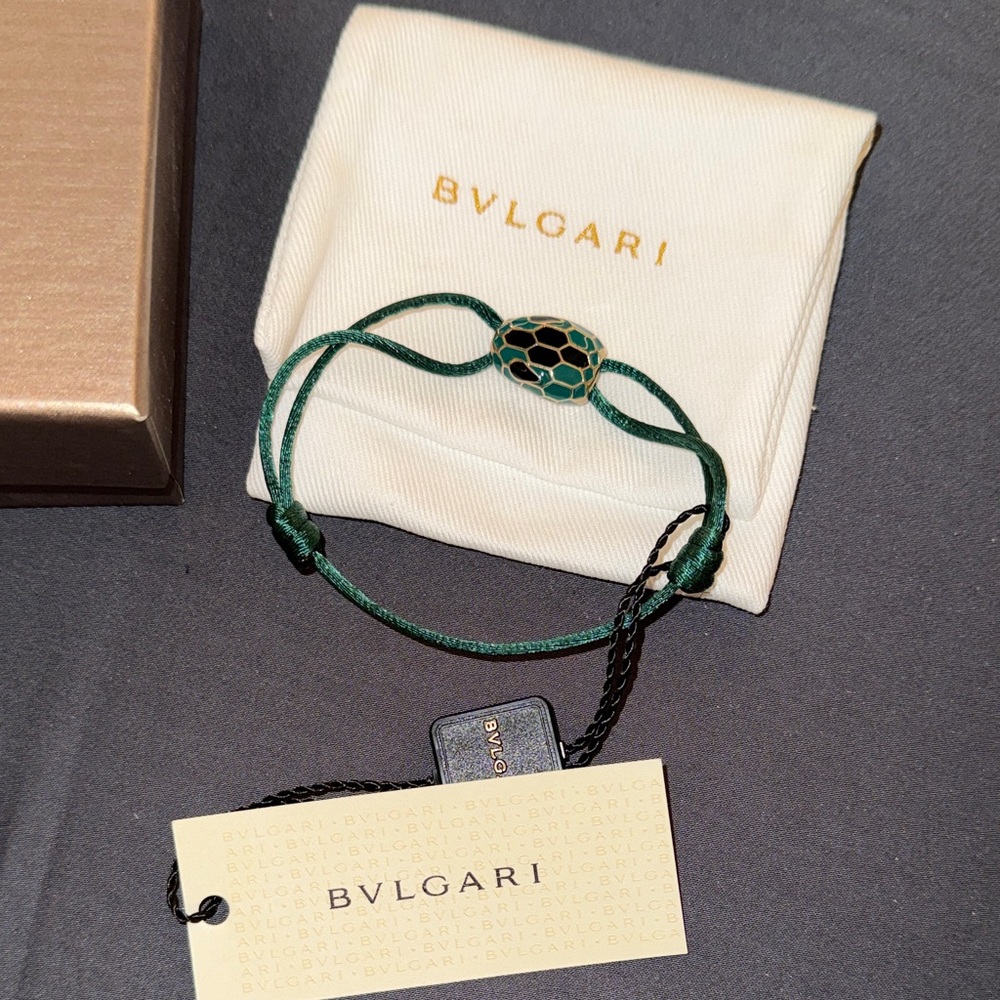 Bulgari Emerald Green Bracelet